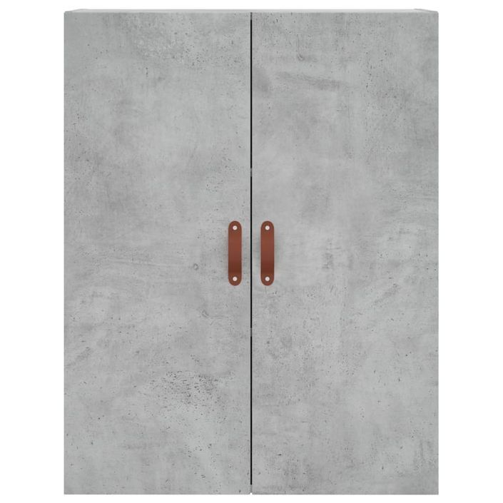 Armoire murale gris béton 69,5x34x90 cm - Photo n°7