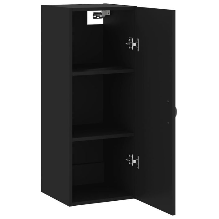 Armoire murale noir 34,5x34x90 cm - Photo n°7