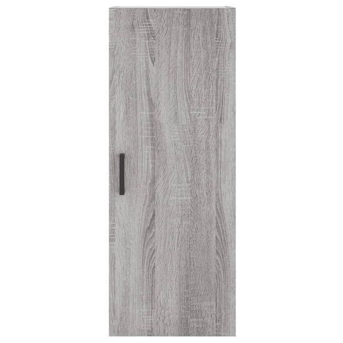 Armoire murale sonoma gris 34,5x34x90 cm - Photo n°7