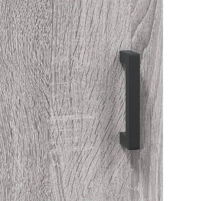 Armoire murale sonoma gris 34,5x34x90 cm - Photo n°11