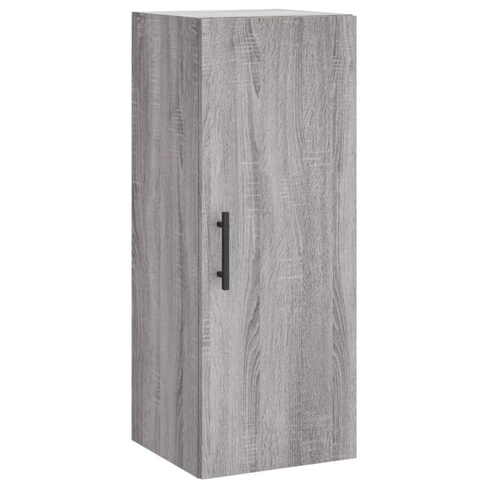 Armoire murale sonoma gris 34,5x34x90 cm - Photo n°1