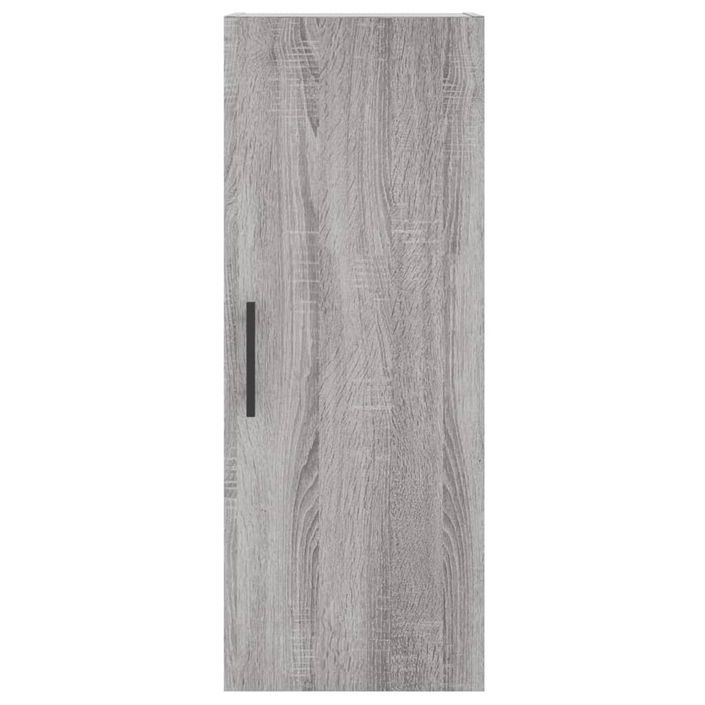 Armoire murale sonoma gris 34,5x34x90 cm - Photo n°7