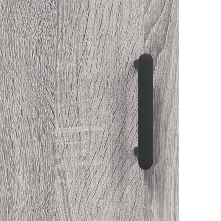 Armoire murale sonoma gris 34,5x34x90 cm - Photo n°11