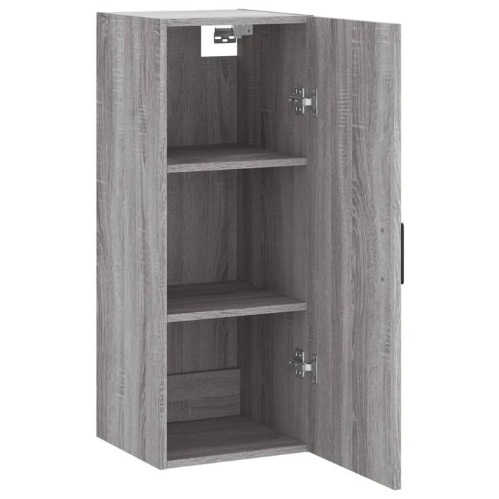 Armoire murale sonoma gris 34,5x34x90 cm - Photo n°5