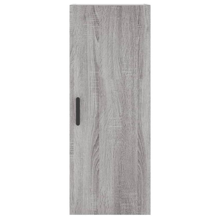 Armoire murale sonoma gris 34,5x34x90 cm - Photo n°6