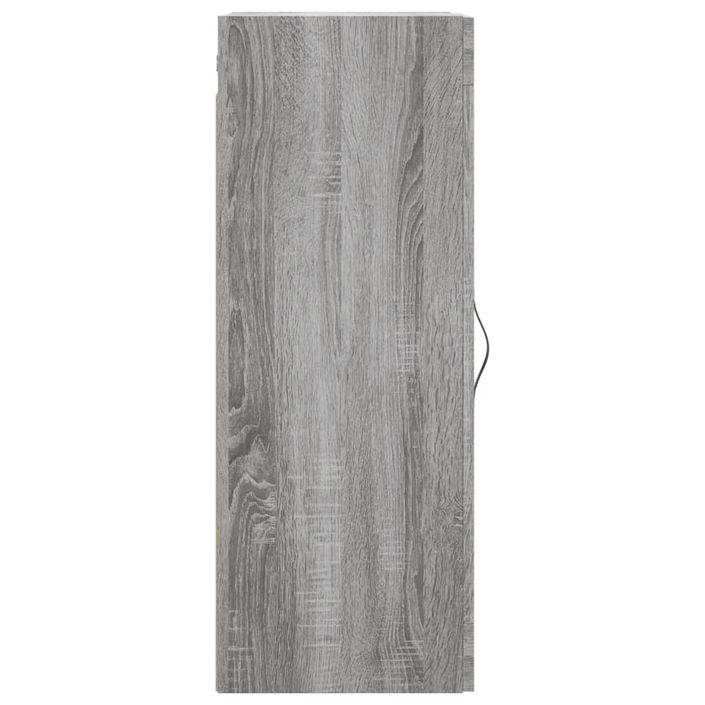 Armoire murale sonoma gris 34,5x34x90 cm - Photo n°7