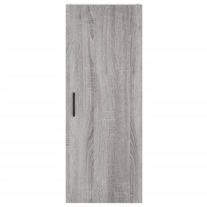 Armoire murale sonoma gris 34,5x34x90 cm - Photo n°7