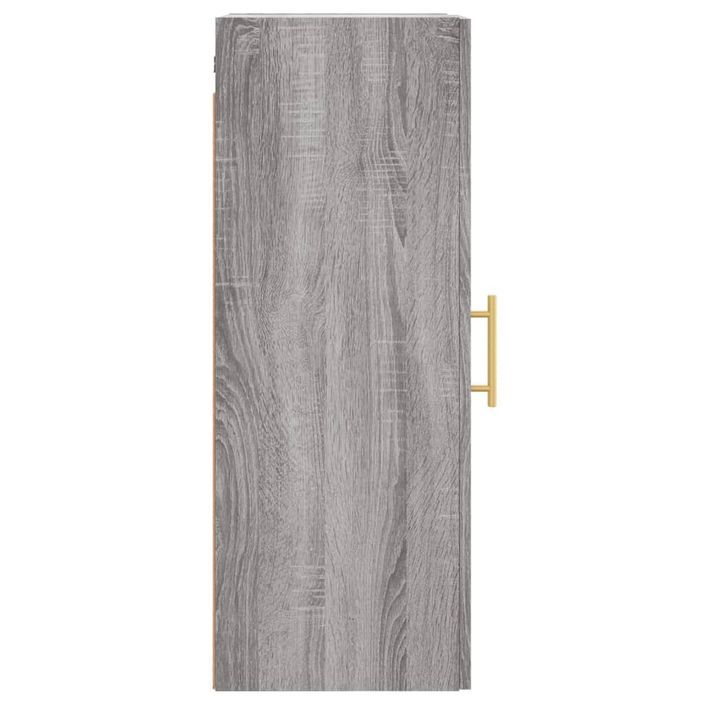 Armoire murale sonoma gris 34,5x34x90 cm - Photo n°8