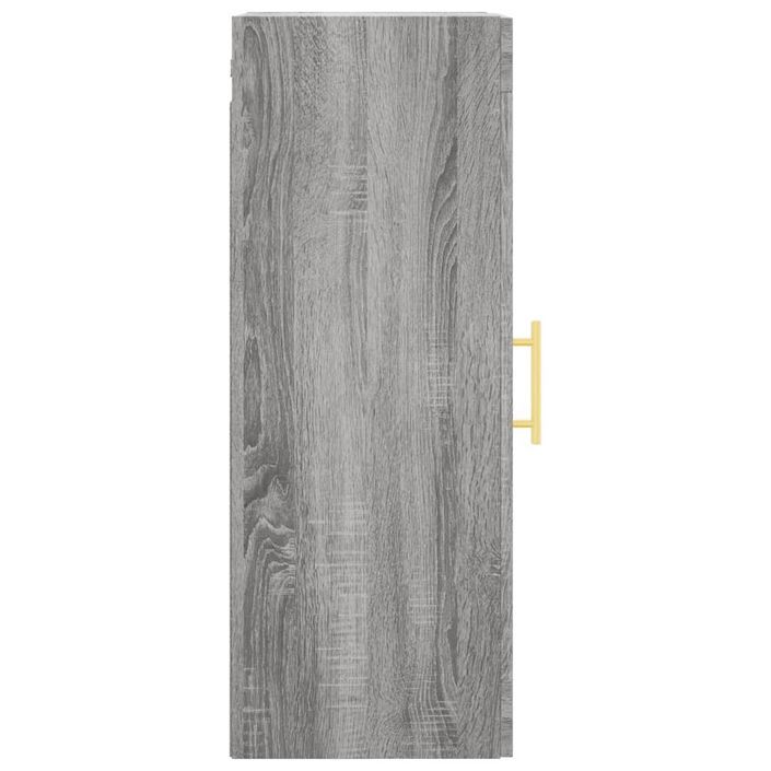 Armoire murale sonoma gris 34,5x34x90 cm - Photo n°8