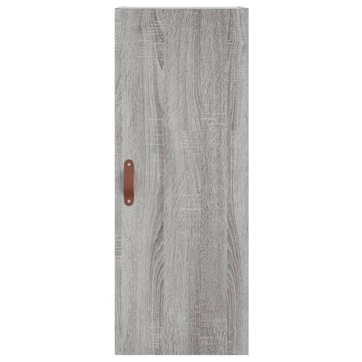 Armoire murale sonoma gris 34,5x34x90 cm - Photo n°6