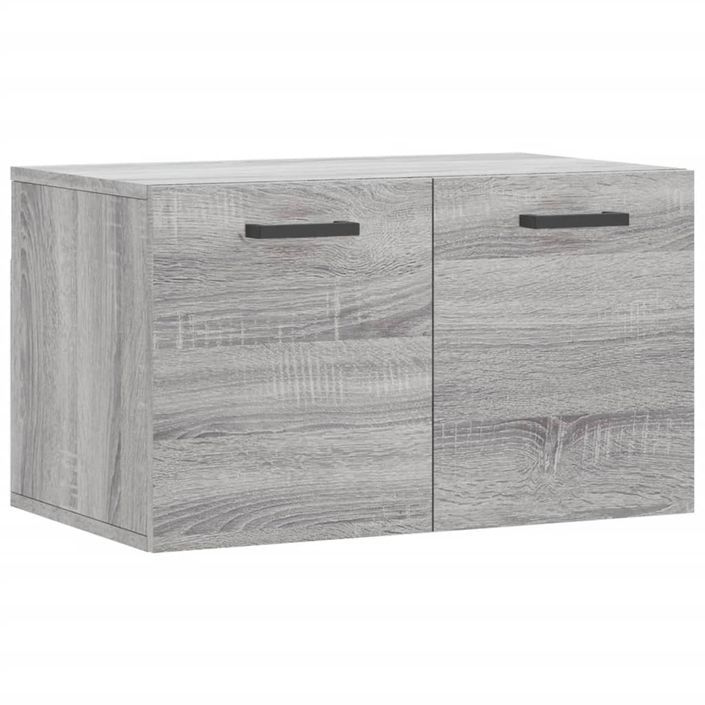 Armoire murale Sonoma gris 60x36,5x35 cm Bois d'ingénierie - Photo n°1