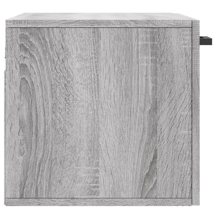 Armoire murale Sonoma gris 60x36,5x35 cm Bois d'ingénierie - Photo n°7