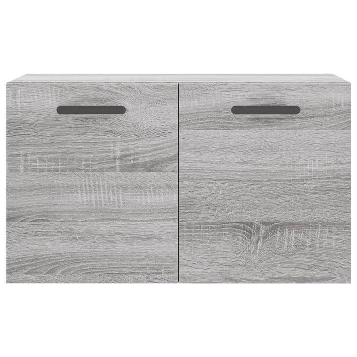 Armoire murale Sonoma gris 60x36,5x35 cm Bois d'ingénierie - Photo n°5