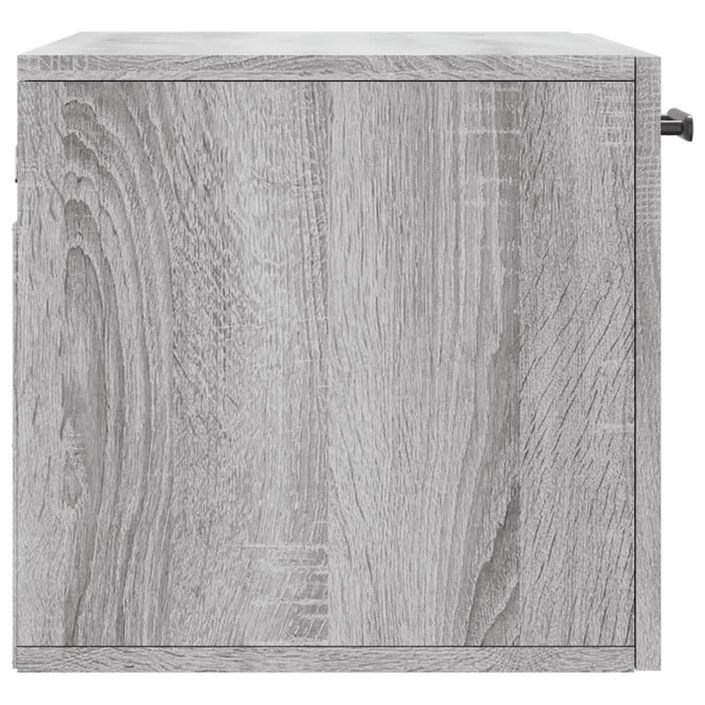 Armoire murale Sonoma gris 60x36,5x35 cm Bois d'ingénierie - Photo n°7