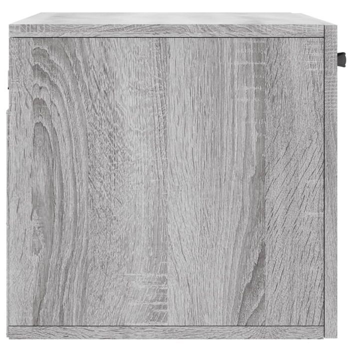 Armoire murale Sonoma gris 60x36,5x35 cm Bois d'ingénierie - Photo n°7