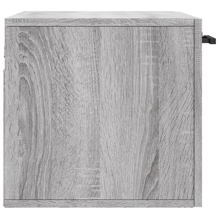 Armoire murale Sonoma gris 60x36,5x35 cm Bois d'ingénierie - Photo n°7