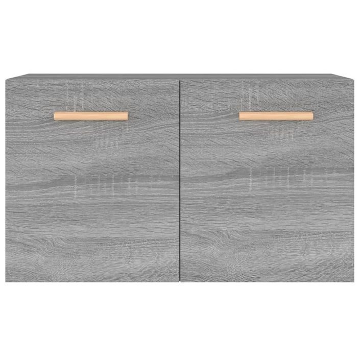 Armoire murale Sonoma gris 60x36,5x35 cm Bois d'ingénierie - Photo n°5