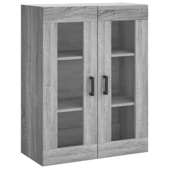 Armoire murale sonoma gris 69,5x34x90 cm - Photo n°1