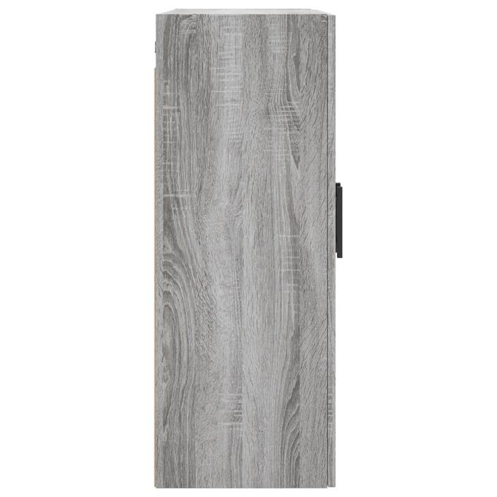 Armoire murale sonoma gris 69,5x34x90 cm - Photo n°8