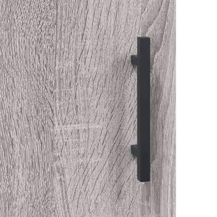 Armoire murale sonoma gris 69,5x34x90 cm - Photo n°10