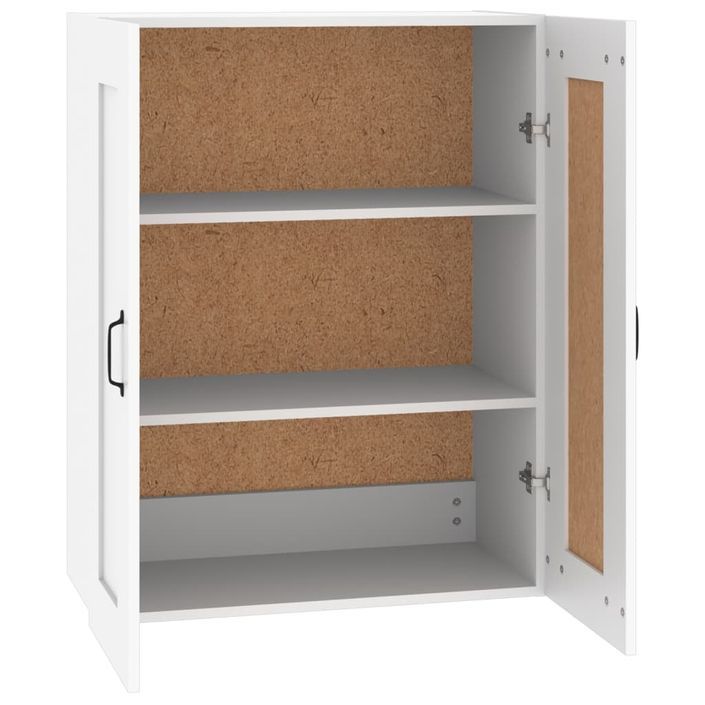 Armoire murale suspendue Blanc 69,5x32,5x90 cm - Photo n°7