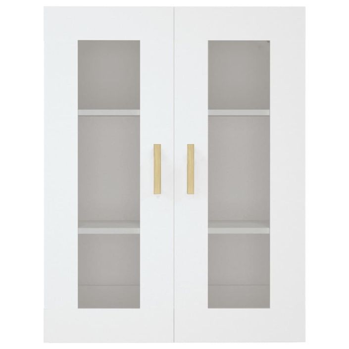 Armoire murale suspendue Blanc 69,5x34x90 cm - Photo n°3