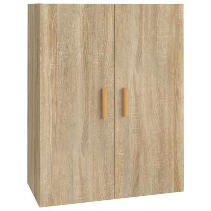 Armoire murale suspendue Chêne sonoma 69,5x34x90 cm - Photo n°1