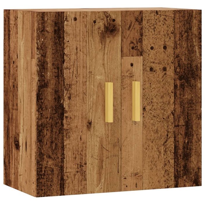 Armoire murale vieux bois 60x31x60 cm bois d'ingénierie - Photo n°2