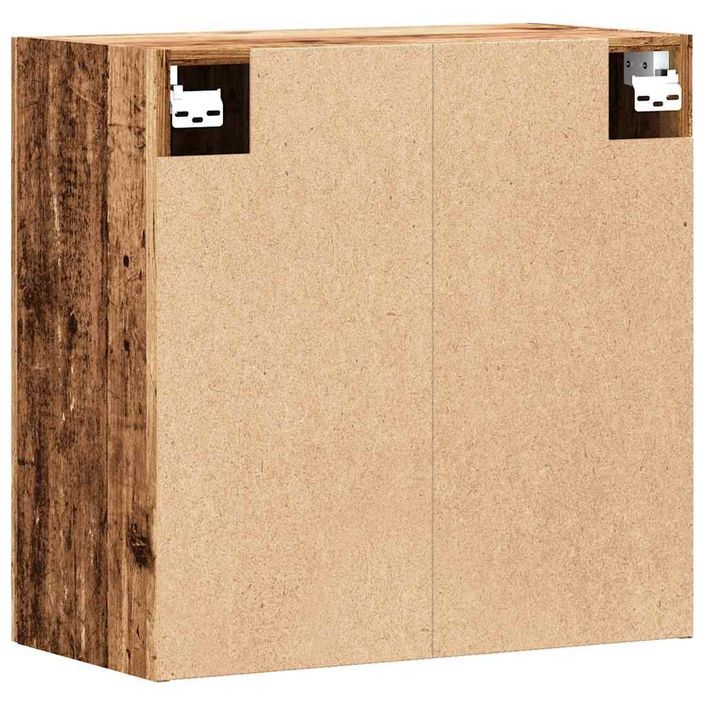 Armoire murale vieux bois 60x31x60 cm bois d'ingénierie - Photo n°6