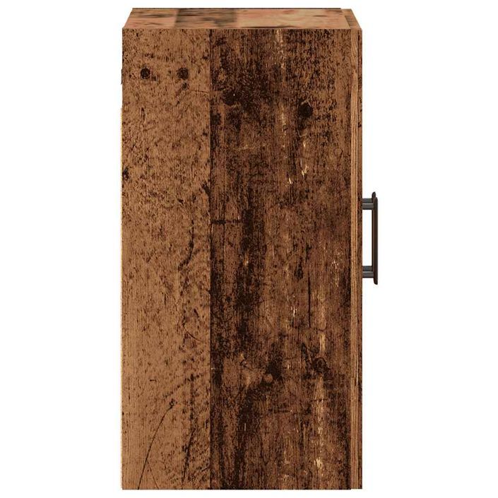 Armoire murale vieux bois 60x31x60 cm bois d'ingénierie - Photo n°5