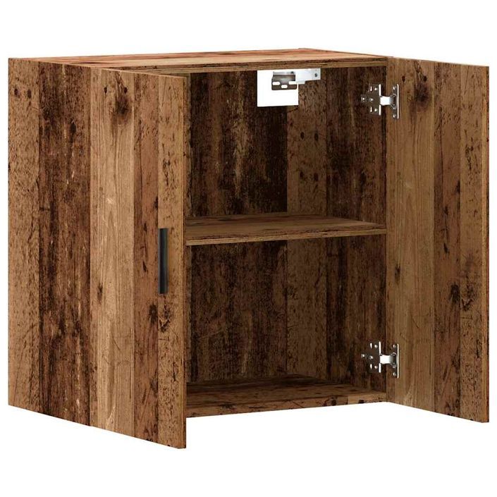 Armoire murale vieux bois 60x31x60 cm bois d'ingénierie - Photo n°2