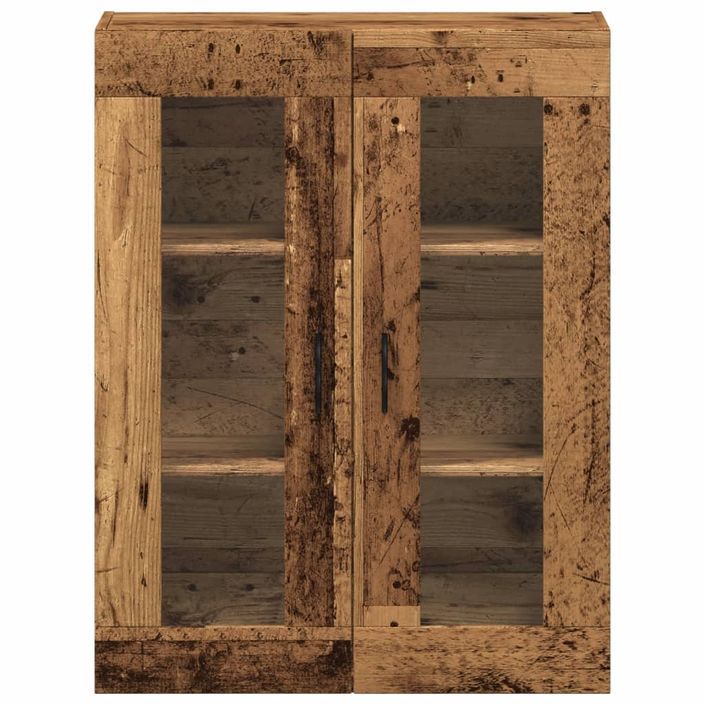 Armoire murale vieux bois 69,5x34x90 cm - Photo n°4