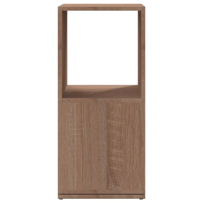 Armoire rotative Chêne Sonoma 34,5x34,5x75,5 cm bois ingénierie - Photo n°5