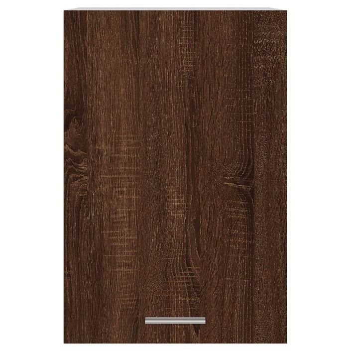 Armoire suspendue Chêne marron 39,5x31x60 cm Bois d'ingénierie - Photo n°5