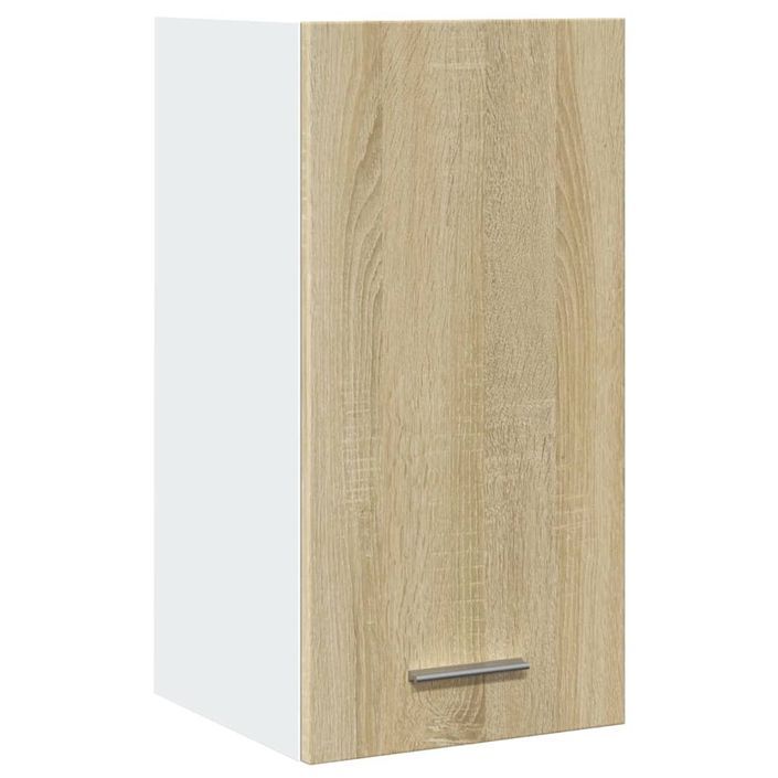 Armoire suspendue Chêne sonoma 29,5x31x60 cm Bois d'ingénierie - Photo n°2