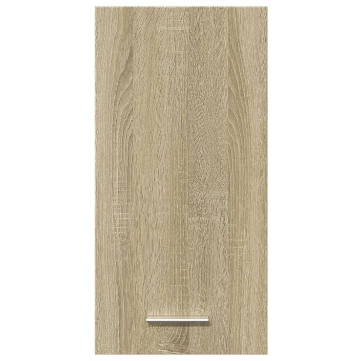 Armoire suspendue Chêne sonoma 29,5x31x60 cm Bois d'ingénierie - Photo n°6