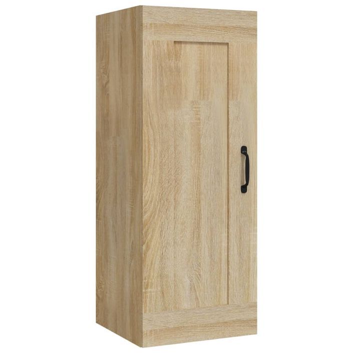 Armoire suspendue Chêne sonoma 35x34x90 cm Bois d'ingénierie - Photo n°1