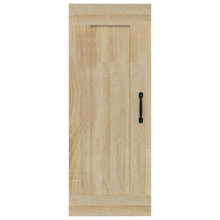 Armoire suspendue Chêne sonoma 35x34x90 cm Bois d'ingénierie - Photo n°5