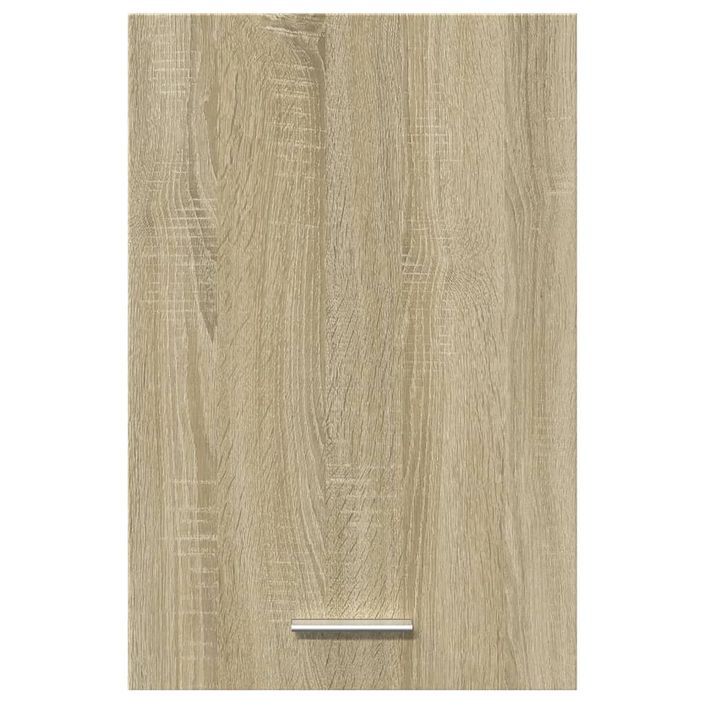 Armoire suspendue Chêne sonoma 39,5x31x60 cm Bois d'ingénierie - Photo n°4