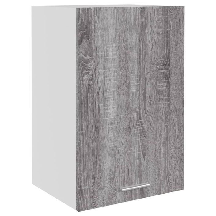 Armoire suspendue Sonoma gris 39,5x31x60 cm Bois d'ingénierie - Photo n°2