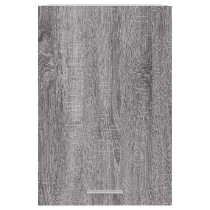 Armoire suspendue Sonoma gris 39,5x31x60 cm Bois d'ingénierie - Photo n°5