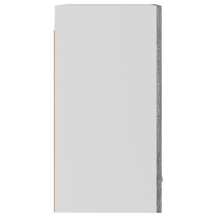 Armoire suspendue Sonoma gris 39,5x31x60 cm Bois d'ingénierie - Photo n°7