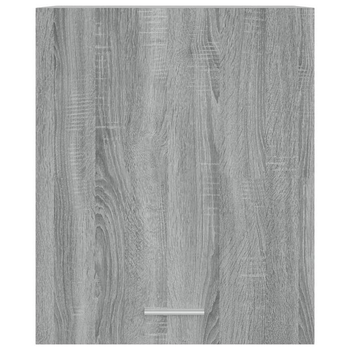 Armoire suspendue Sonoma gris 50x31x60 cm Bois d'ingénierie - Photo n°4