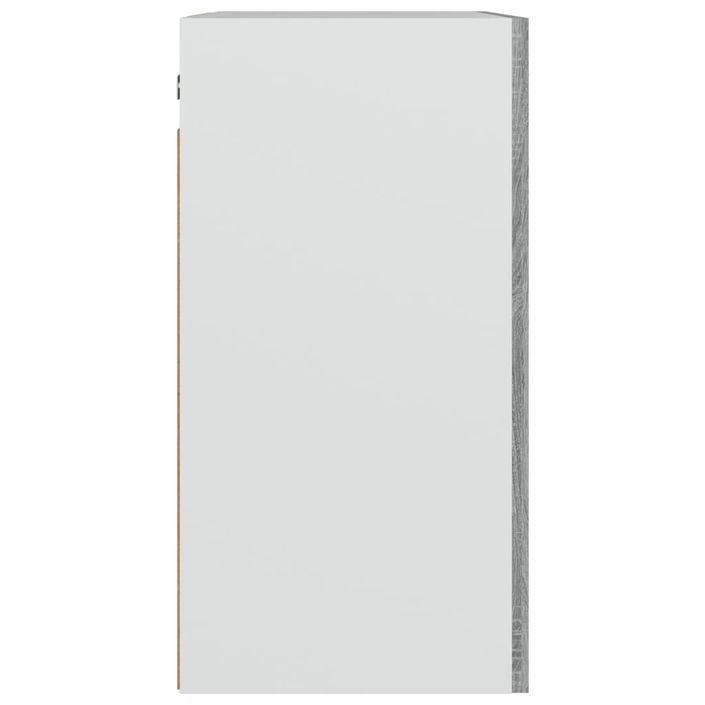 Armoire suspendue Sonoma gris 50x31x60 cm Bois d'ingénierie - Photo n°5