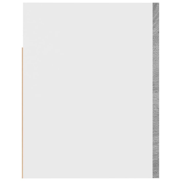 Armoire suspendue Sonoma gris 60x31x40 cm Bois d'ingénierie - Photo n°6