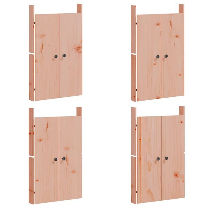 Armoires de cuisine d'extérieur 3 pcs bois massif douglas - Photo n°7