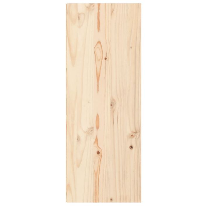 Armoires murales 2 pcs 30x30x80 cm Bois de pin massif - Photo n°8