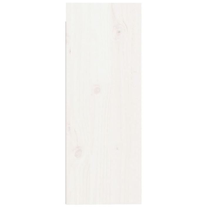 Armoires murales 2 pcs Blanc 30x30x80 cm Bois de pin massif - Photo n°8