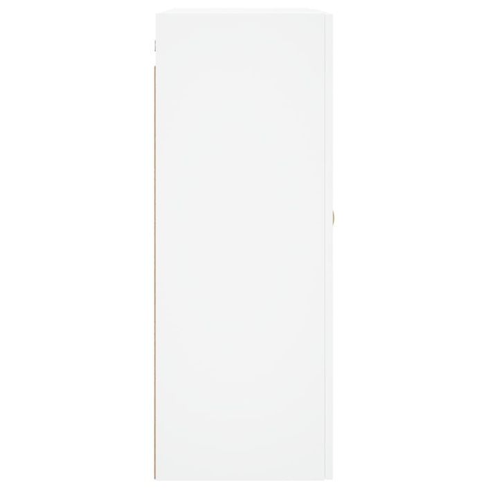 Armoires murales 2 pcs blanc 69,5x34x90 cm - Photo n°7