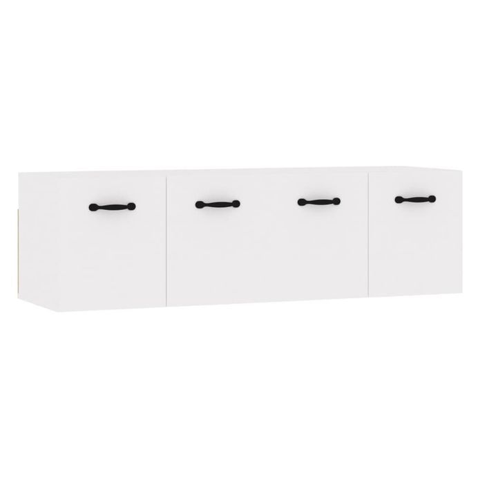 Armoires murales 2 pcs Blanc brillant 80x36,5x35 cm - Photo n°2